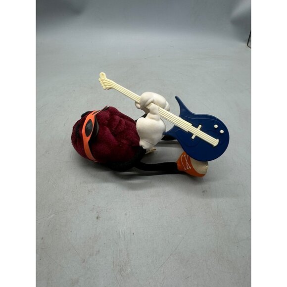 Applesauce California Raisins Plush Toy With Guitar By Applause 1988 READ - Picture 3 of 7